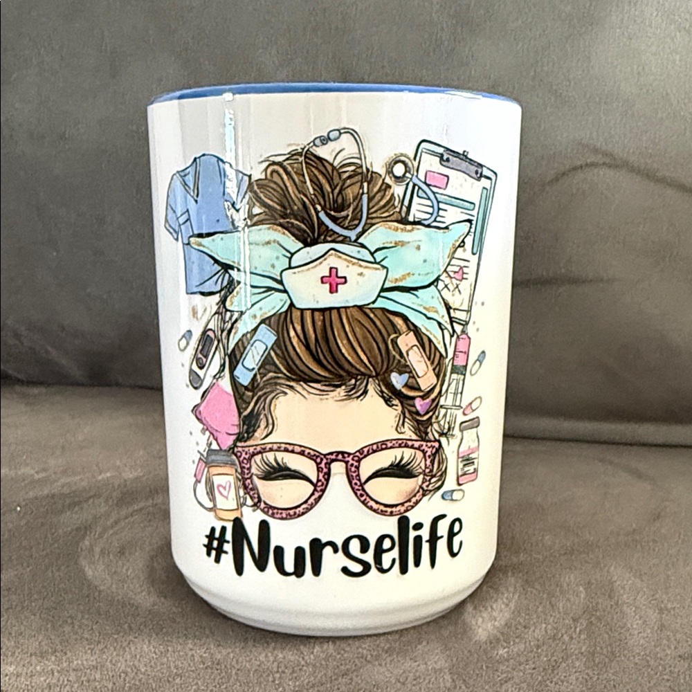 Nurse Life White Mug